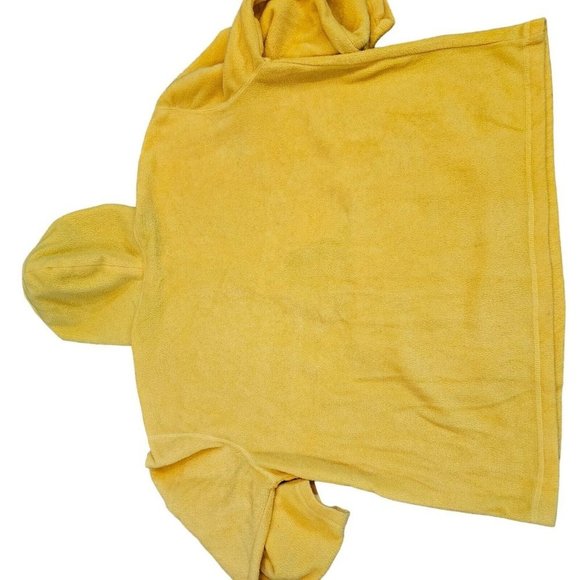 90s Looney Tunes Taz Graphic Hoodie Fleece Hooded Sweatshirt Quarter Zip 2X - Picture 3 of 9